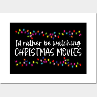 Christmas Movie Lights Posters and Art